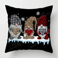Axyaa Christmas Series Pillowcases 40x40-60x60 Home Decor Customizable for Holiday Celebrations