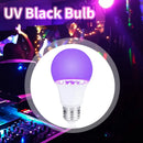 Axyaa 9W UV LED Purple Bulb for Halloween Party Decor