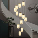 Axyaa Modern LED Pendant Chandeliers for Living Room – Indoor Staircase Hanging Light