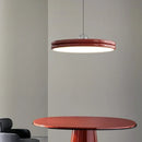 Axyaa Modern Green LED Saucer Pendant Lights for Dining Room and Home Decor