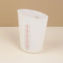 Axyaa Silicone Measuring Cup with Scale - Heat Resistant Baking Tool