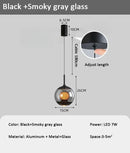 Axyaa Glass Pendant Light: Modern 3D Night Chandelier for Bedroom, Living Room, Dining Room