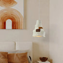 Axyaa Nordic Wabi Sabi E27 Pendant Chandeliers - Modern LED Decor for Restaurant, Living Room, Cafe & Bar