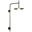 Axyaa Black Nordic Arm Wall Lamps LED Lights for Bedroom Dining Corridor