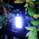 Axya Solar Clip Lights: 40LED 3 Mode Motion Sensor Fence Lights