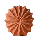 Axyaa Red Ceramic Vase: Creative Luxury Decor for Home and Hotel