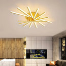 Axyaa LED Ceiling Chandelier Modern Indoor Lighting for Living Room Bedroom Hallway
