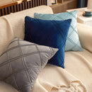 Velvet Throw Pillow Covers for Home Decor by Axyaa