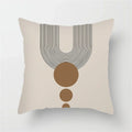 Axyaa Geometric Pattern Blue & White Cushion Cover for Home, Car, Sofa & Living Room