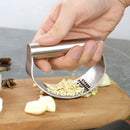 Axyaa Stainless Steel Garlic Press & Ginger Crusher - Kitchen Tool
