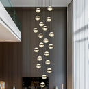 Axyaa Modern Chandelier Set for Home Decor & Indoor Lighting