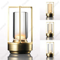 Axyaa LED Desk Lamp: Industrial Style Metal Night Light for Camping and Restaurants