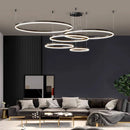 Axyaa LED Pendant Chandeliers for Modern Living Room and Dining Room Lighting