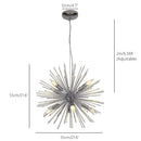 Axyaa Modern Dandelion Pendant Light Chandelier for Living Room & Dining Room