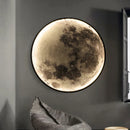 Axyaa Moon Mural LED Wall Lamp Modern Indoor Lighting Sconce for Bedroom & Foyer