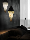 Axyaa Marble LED Chandelier: High-End Luxury Lighting for Home Decor & Living Spaces