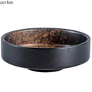 Axyaa Japanese Style Ceramic Soup Salad Dessert Bowl Set for Molecular Cooking