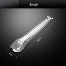 Axyaa Stainless Steel Non-Slip Food Tongs, BBQ Cooking Clip Kitchen Accessories
