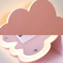 Axyaa Cartoon Cloud LED Wall Lamp for Children's Bedroom