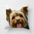 Axyaa Cute Dog Print Pillow Case for Bedroom Sofa Car Decor