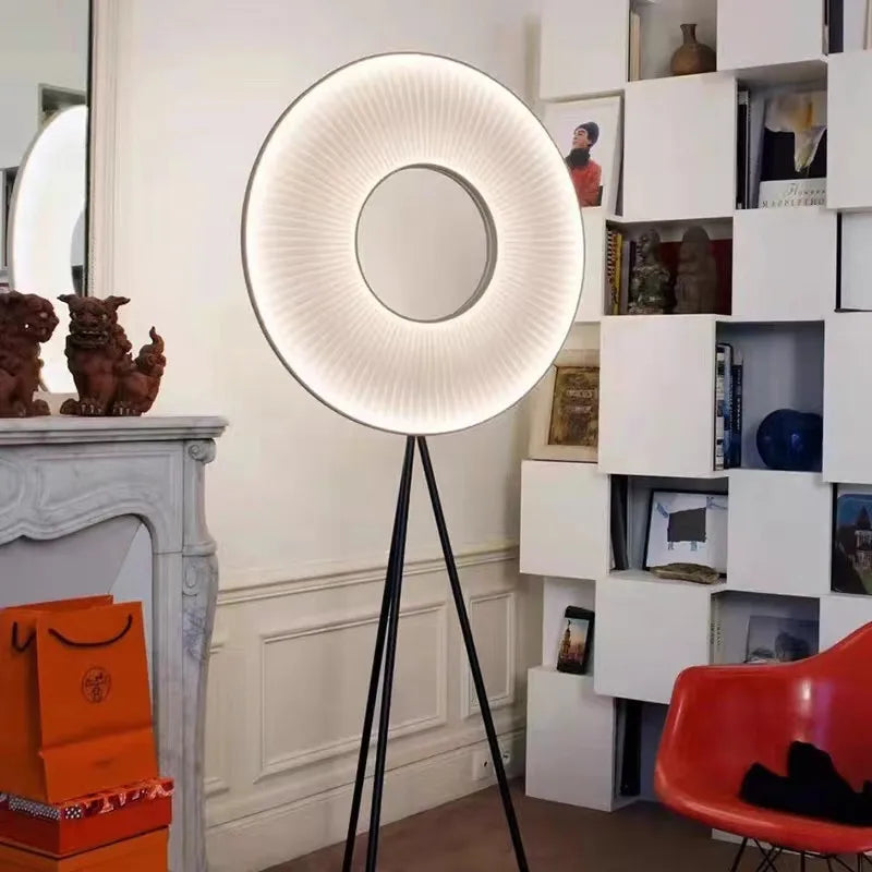 Axyaa White Fabric Pendant Lamp for Soft Room Decor