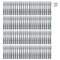 Axyaa 100PCS Plastic Fruit Fork Set for Home, Restaurant, Picnic, Camping - Reusable