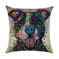 Axyaa Animal Print Pillow Cover: Stylish Sofa & Chair Linen Cushion Cover Art