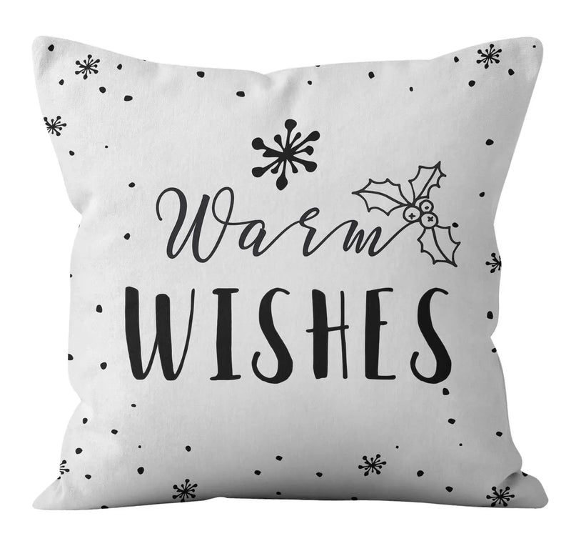 Axyaa Christmas Plaid Pillowcase for Home Sofa Decoration