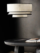 Axyaa Fabric Ceiling Pendant Lamps Modern Bedroom Chandelier
