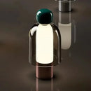 Axyaa Glass Mushroom Table Lamp: Modern Nordic LED Desk Light for Bedroom & Living Room