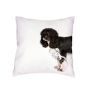 Siberian Husky Dogs Cushion Cover 45X45CM by Axyaa
