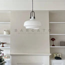 Axyaa Glass Pendant Lights - LED Hanging Chandelier for Bedroom, Dining Room, Kitchen & Bar