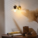 Axyaa Retro Glass LED Wall Lamp for Home Decor