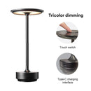Axyaa Wireless LED Desk Lamp Portable Dimming Touch USB Reading Lamp