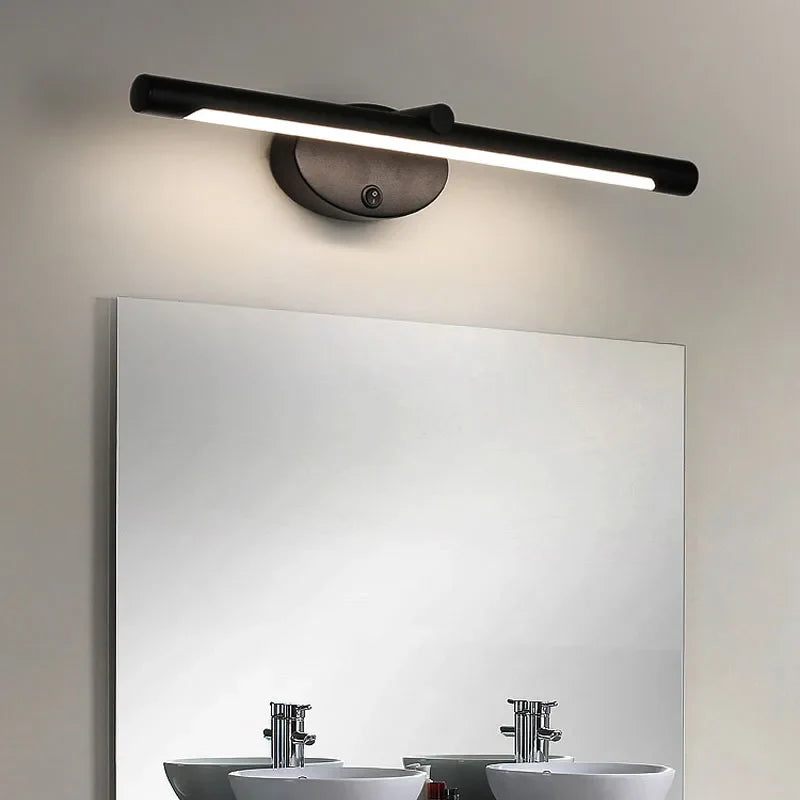 Axya LED Bathroom Wall Sconce with Touch Switch