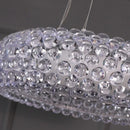 Axyaa Crystal Pendant Lamp: Artistic Nordic LED Lighting for Living Room Bedroom