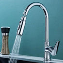 Axyaa Kitchen Faucet Dual Function Pressure Scraper - Multi-use Quick Connect Bubbler