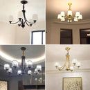 Axyaa Crystal Golden Pendant Lights - Modern Minimalist American Light Luxury Fixtures