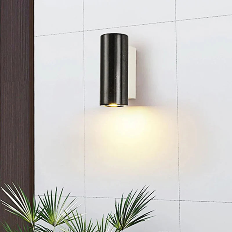Axyaa White Marble LED Wall Lamps - Nordic Minimalist Design for Modern Living Spaces