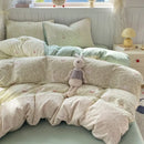 Axyaa Cloud Cotton Lace Summer Quilt Set - Single Thin Cool Quilt