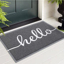 Axyaa Low Profile Welcome Mat - Indoor & Outdoor Non-Slip Door Mat