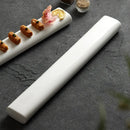 Axyaa Long Strip Plate: Artistic Conception Dishes for Sushi and Unique Tableware