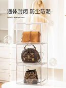Axyaa Acrylic Handbag Display Cabinet & Organizer for Luxury Bags