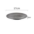 Axyaa Ceramic Striped Sushi Dessert Plate | Creative Molecular Cuisine Tableware