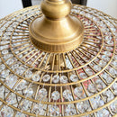 Axyaa French Retro Crystal Chandelier - High-end Medieval Design for Living Room & Restaurant