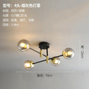 Axyaa Glass Ball Branch Chandeliers - Nordic Light Postmodern Luxury LED Pendant Lights