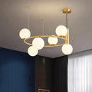 Axyaa Modern LED Chandeliers: Stylish Pendant Lights for Living and Dining Rooms