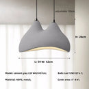 Axyaa Minimalist Pendant Light: Nordic Japanese Style, Soft Warm Glow for Dining Table & Bedroom