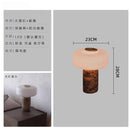 Axyaa Glass Marble LED Table Lamp for Home Decor & Study Room