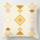 Axyaa Geometric Pattern Plush Cushion Cover for Home Decor 45x45cm